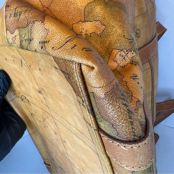 Auth Alviero Martini Geo Collection 1A Classe Travel Tote Vintage Large Bag - Picture 7 of 17